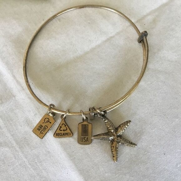 $8 ea or 3/$15. Goldtone Adj. Bangle Bracelet - Picture 1 of 5